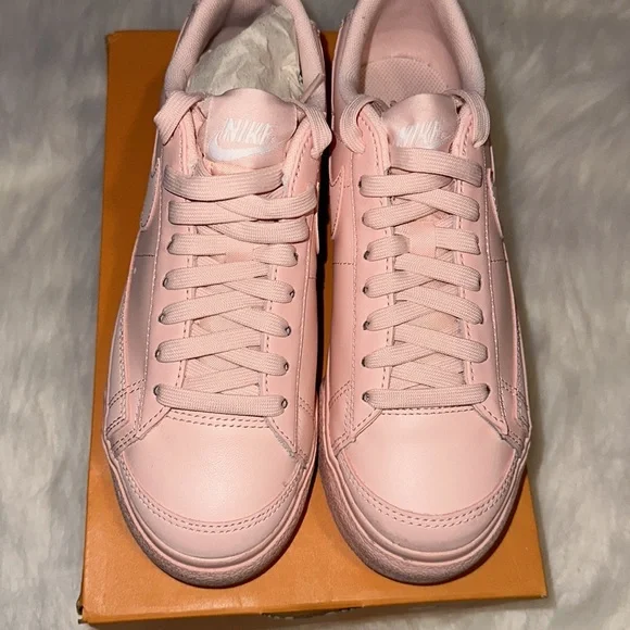 Nike Blazer Low Top Platform Sneakers Pink 5.5 - Picture 11 of 16